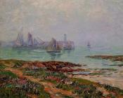 亨利 莫雷 : Misty Day at Dielette, the Manche